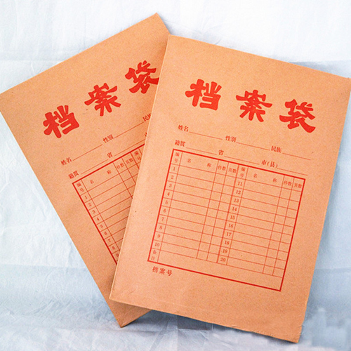 牛皮纸档案袋