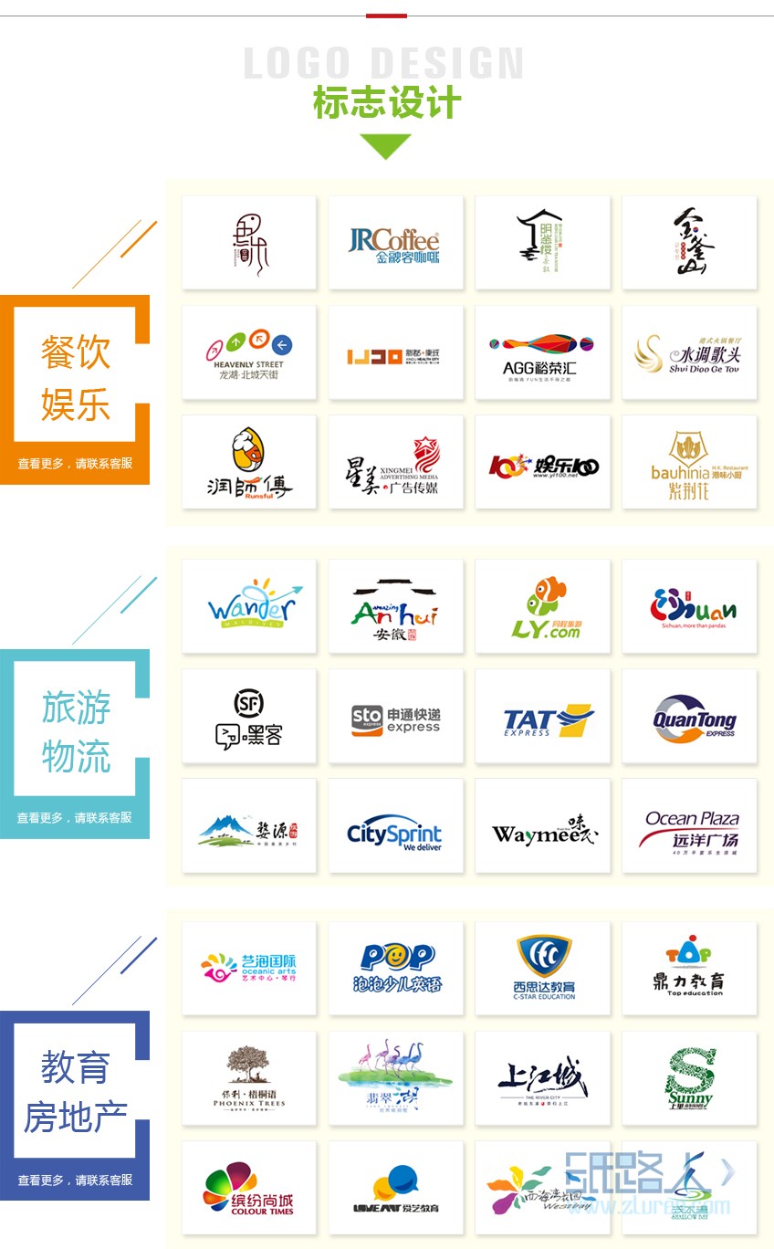 LOGO_logo设计企业LOGO教育房地产餐饮公司品牌商标标志设计3